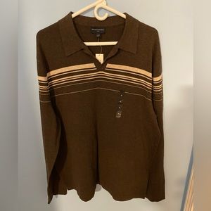 Banana Republic NWT L/S Sweater Polo